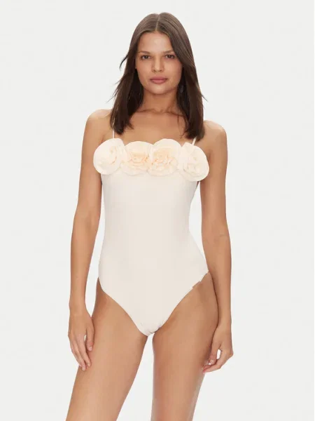 YSABEL MORA Costum de baie Écru