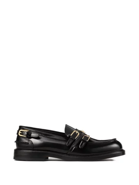 Pantofi loafer Sandro cu cataramă negru
