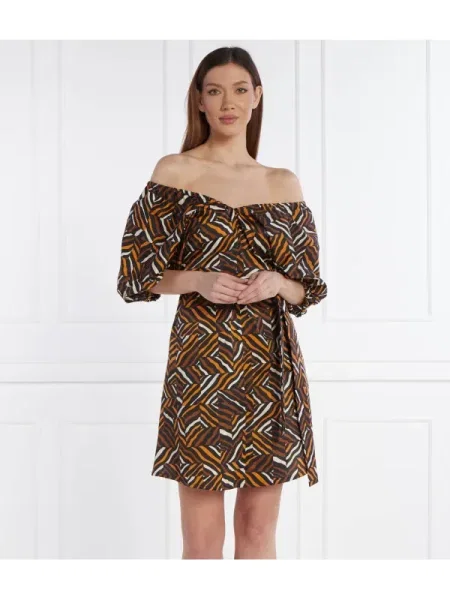 Weekend Max Mara rochie mini evazati maro