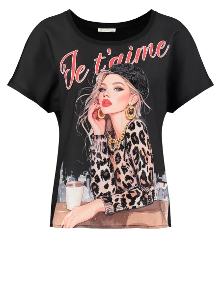 Key Largo Tricou Femme' negru