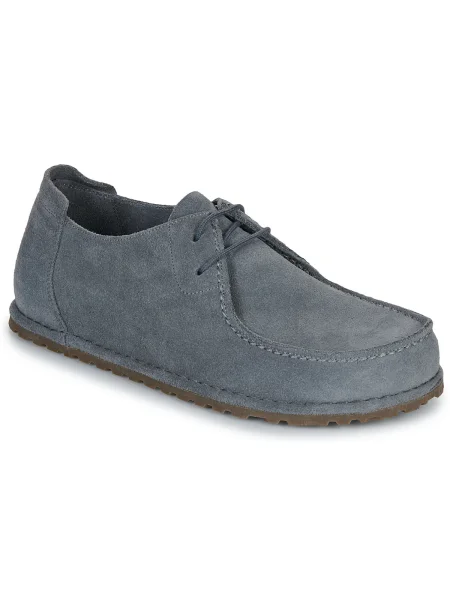 Pantofi Birkenstock din dantelă gri