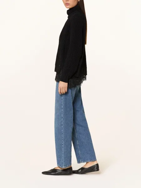 Comma Proste Dżinsy blau niebieskie