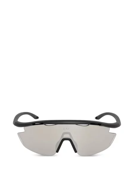 Ochelari de soare Ea7 Emporio Armani cu imprimeu geometric negru