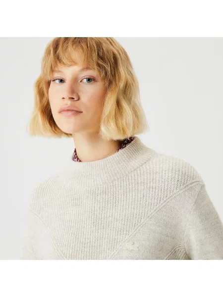 Lacoste светр бежевий