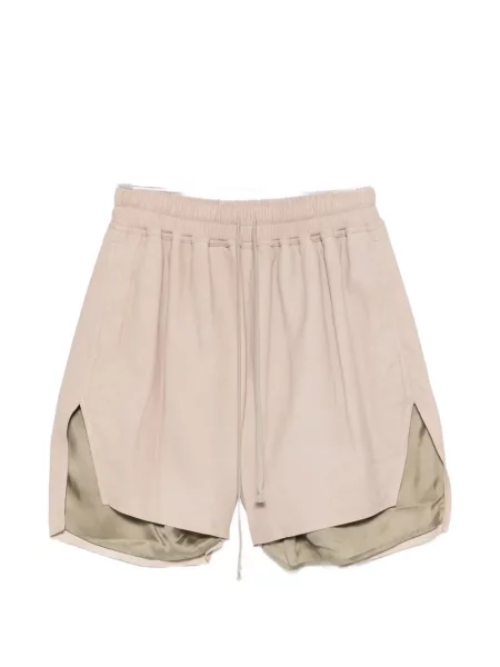 Pantaloni scurți Rick Owens din piele