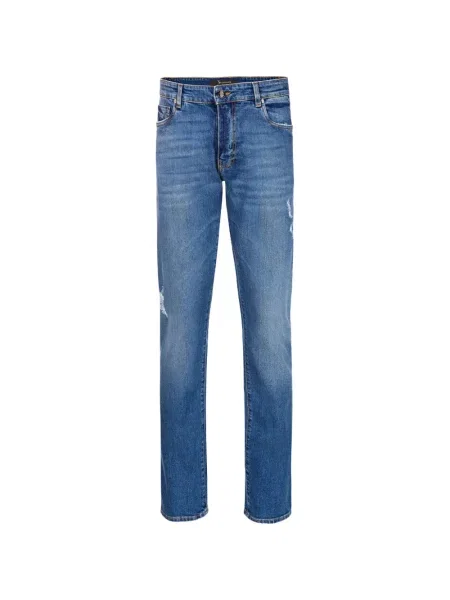 Rovné kalhoty Billionaire modré