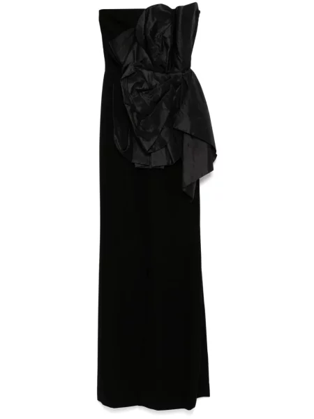 Kombinezon Saiid Kobeisy drapowany czarny