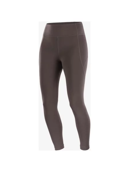Legginsy długie Salomon SHKout Bliss XS brązowe