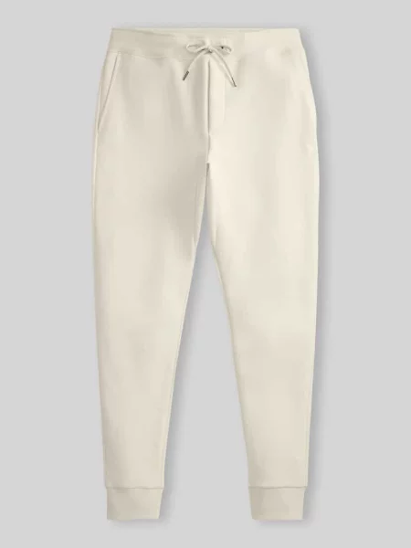 Spodnie dresowe o kroju regular fit z mieszanki bawełny Polo Ralph Lauren beżowe