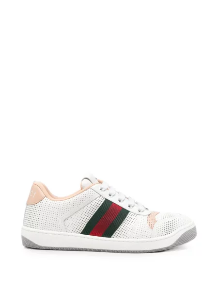 Sneakerși Gucci din piele negru