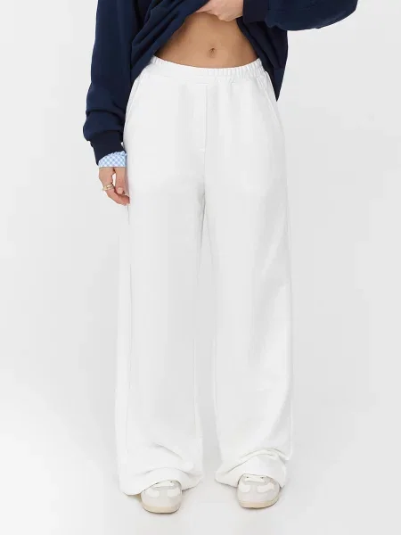 Штани палаццо FASHIONISTA білий