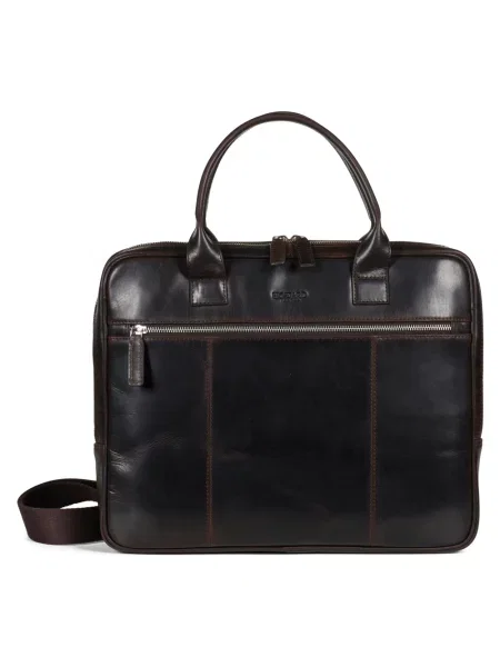 Torba na laptopa Howard London brązowa