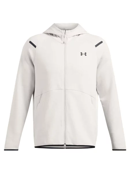 UNDER ARMOUR Športna majica Unstoppable Flc črna bela