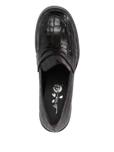 Pantofi loafer La Rose negru