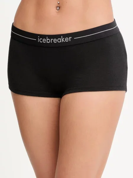 Icebreaker funkční boxerky vlněné Merino Oasis černé
