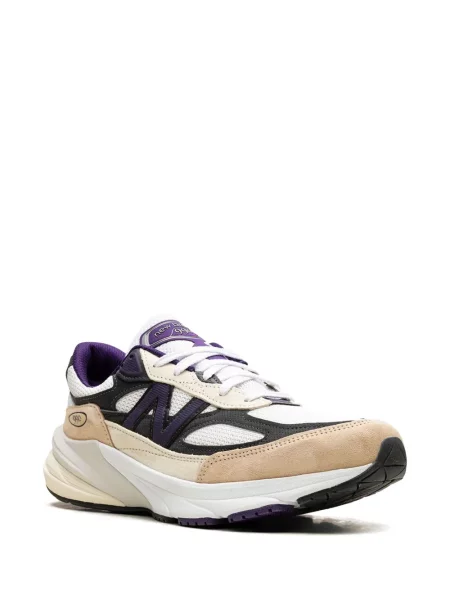 Sneakersy New Balance 576 w grochy teddy białe