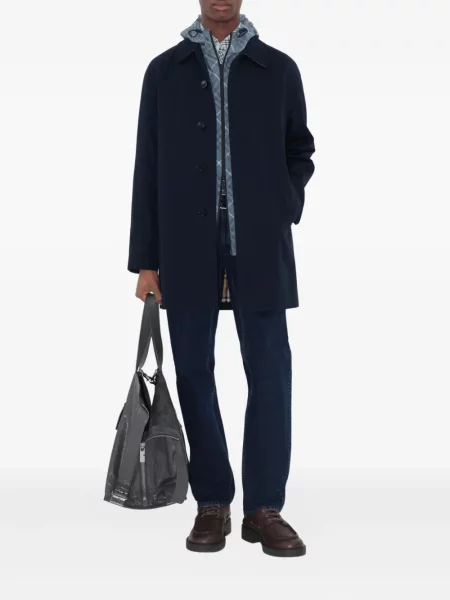 Palton Burberry albastru