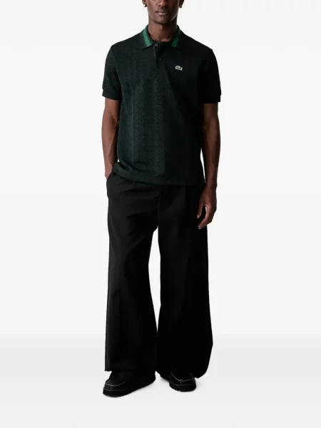 Tricou polo Lacoste verde