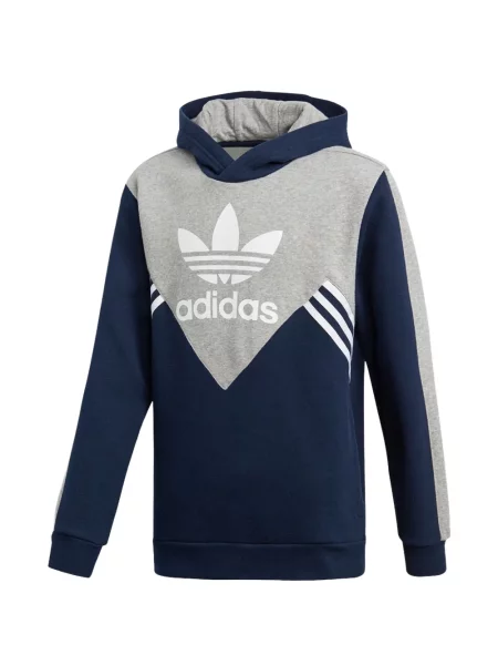 Bluza z kapturem dziecięca Adidas niebieska