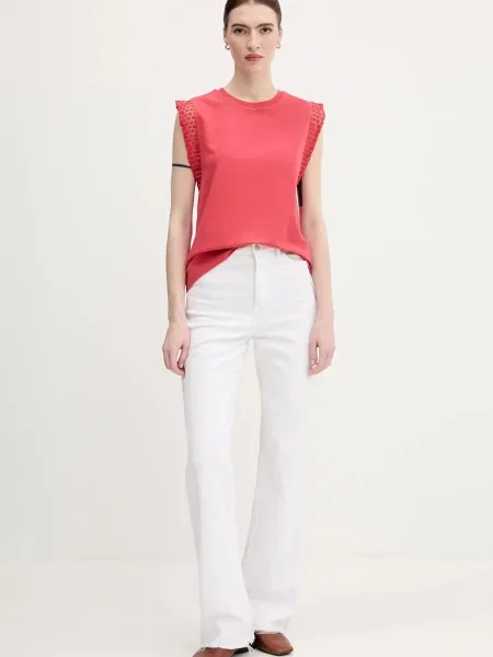 Топ United Colors of Benetton рожевий