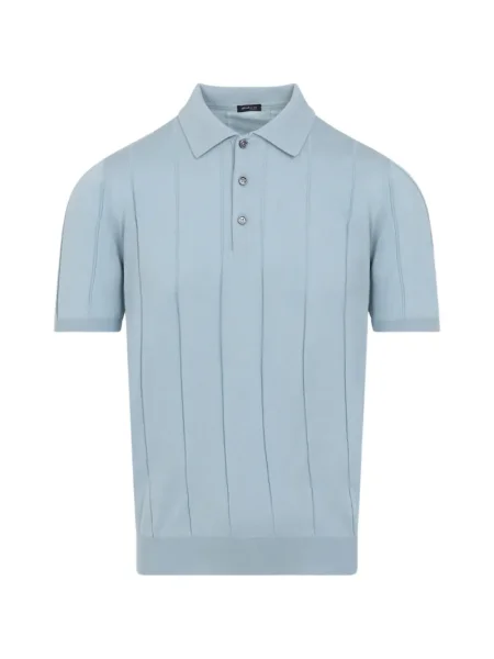 Polo Kiton cu dungi albastru