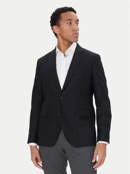 Marc O'Polo Suknjič Shaped Fit siva