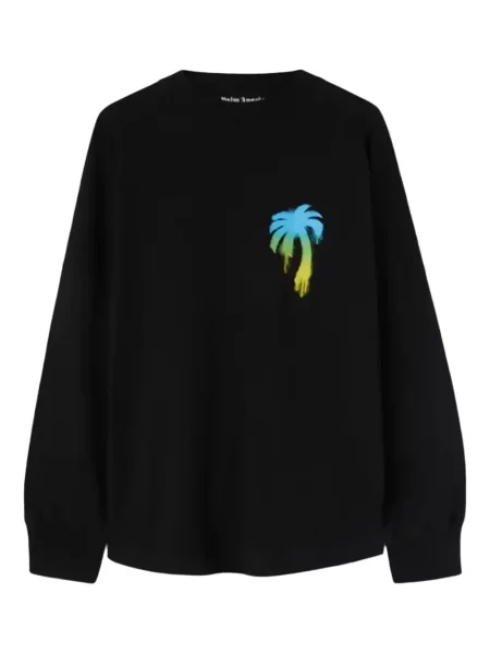 Tricou Palm Angels lung negru