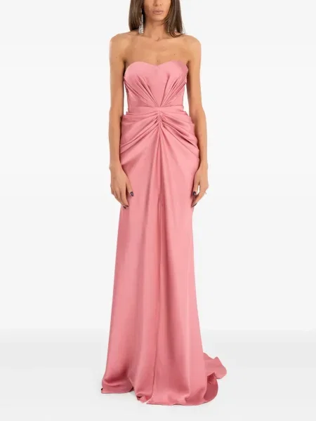 Rochie maxi Ana Radu de costum roz