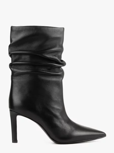 Шкіряні Ботильйони LeBERDES чорний