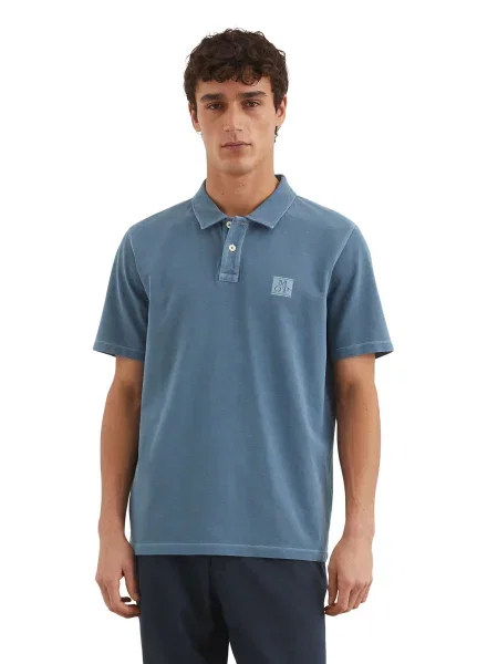 Polo tričko Marc O'Polo modrá