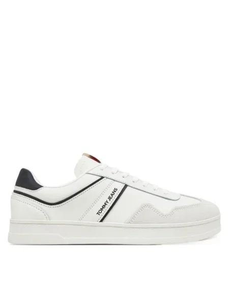 Маратонки Tommy Jeans THE GREENWICH LEATHER бяло