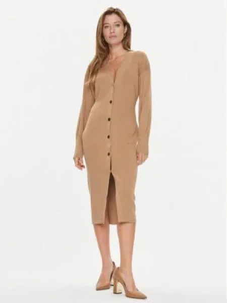 Boss Rochie tricotată Forige Bej