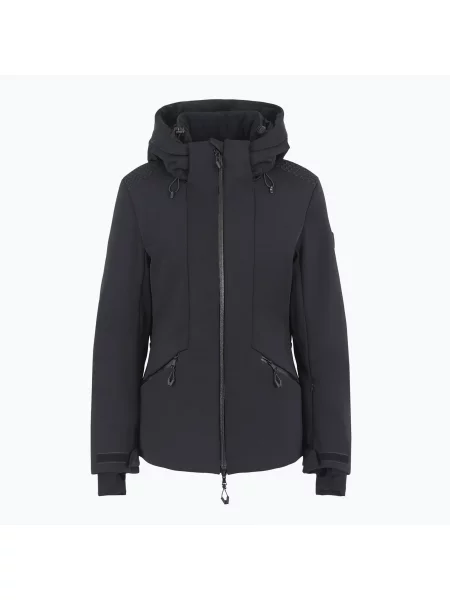 Дамско скиорско яке Emporio Armani Ski Kitzbuhel Softshell black черно
