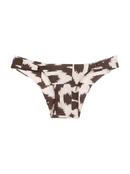 Lniane bikini Lenny Niemeyer brązowe