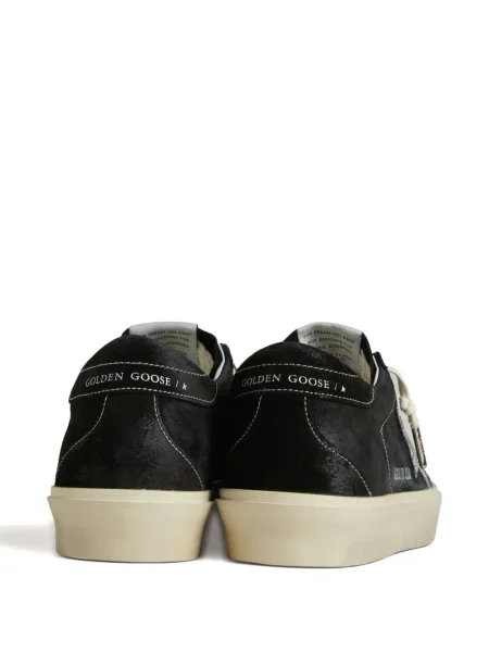 Sneakers Golden Goose Hi Star με κορδόνια με δαντέλα μαύρο