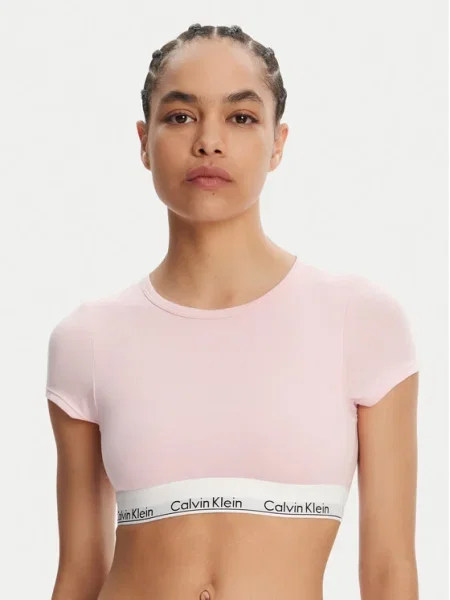 Calvin Klein Underwear Tricou Roz alb