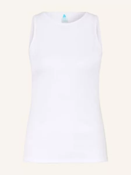 Top Odlo bez rękawów biały