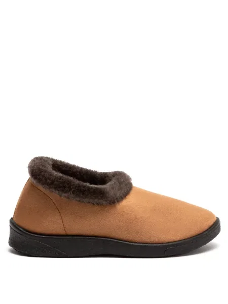 Замшевые ботинки Oldcom бежевые