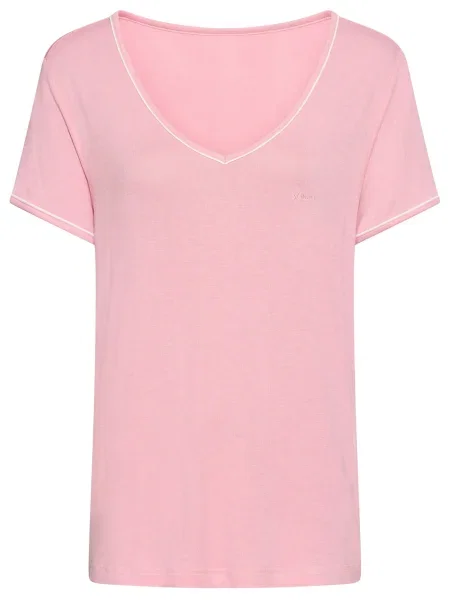 S.Oliver Bluză de noapte roz alb