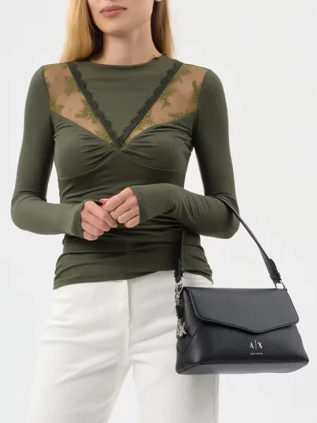 Сумка Armani Exchange чорна