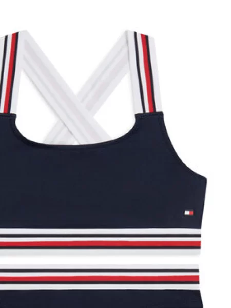 Tommy Hilfiger Maudymosi kostiumėlis Tamsiai mėlyna