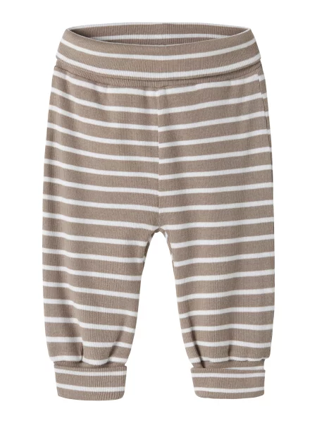 NAME IT Pantaloni NBMLanco bej închis alb