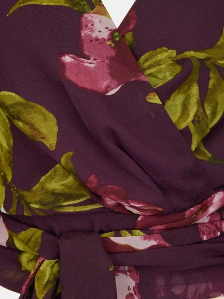 Bluză Orsay cu model floral verde