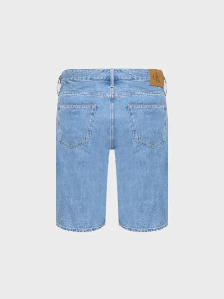Короткие джинсовые шорты Calvin Klein Jeans голубые