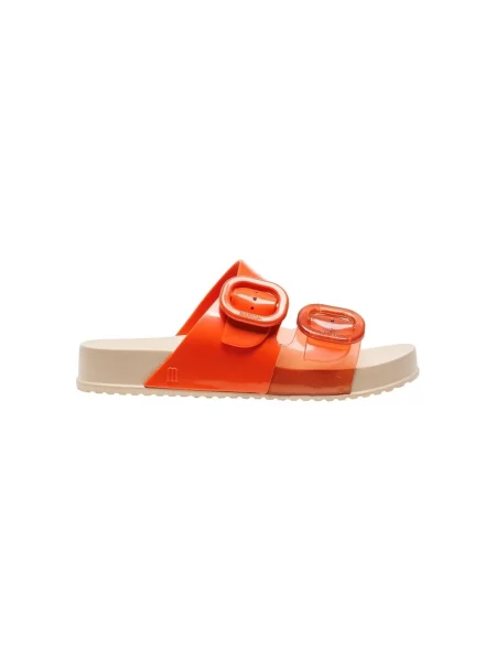 Šľapky Melissa MELISSA COZY SLIDE AD oranžová