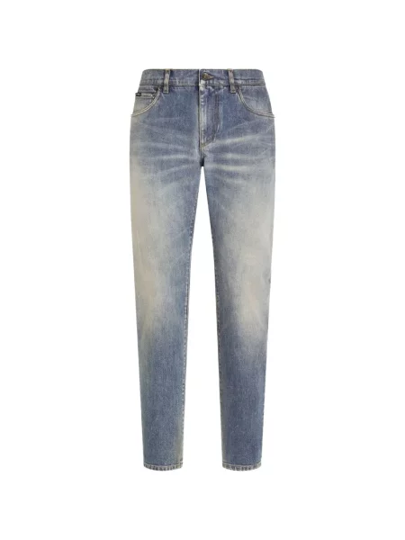 Pantaloni Dolce & Gabbana albastru