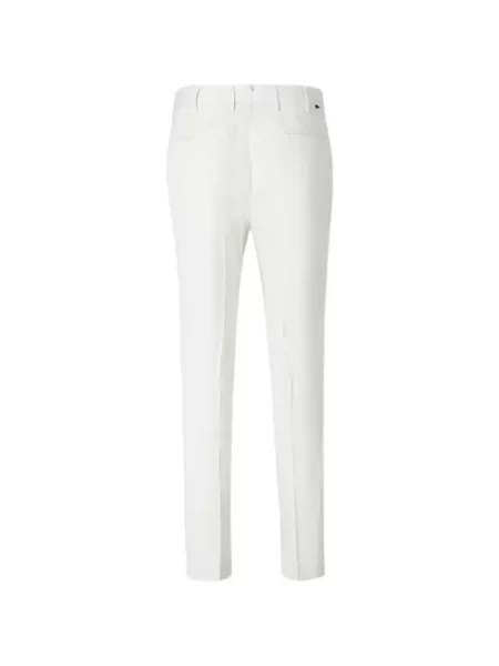 Pantaloni croiți Incotex alb