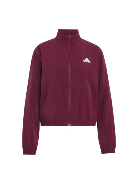 ADIDAS PERFORMANCE Sportovní bunda Train Essentials vínově červená bílá