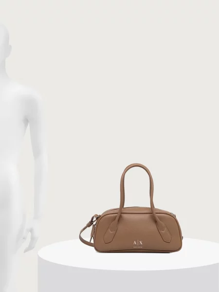 Кожаная сумка через плечо Armani Exchange