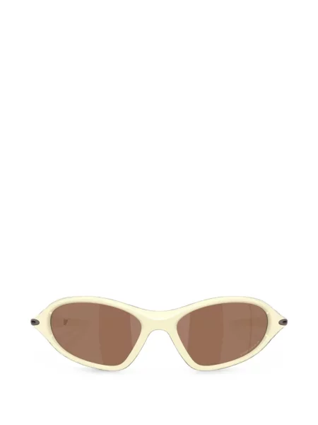 Ochelari de soare Oakley cu imprimeu geometric galben